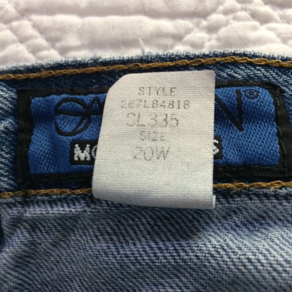 Vintage Sasson high waisted mom jeans size 20 - Picture 4 of 11